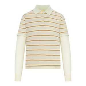 Guest In Residence Women Cashmere Layered Rugby Polo